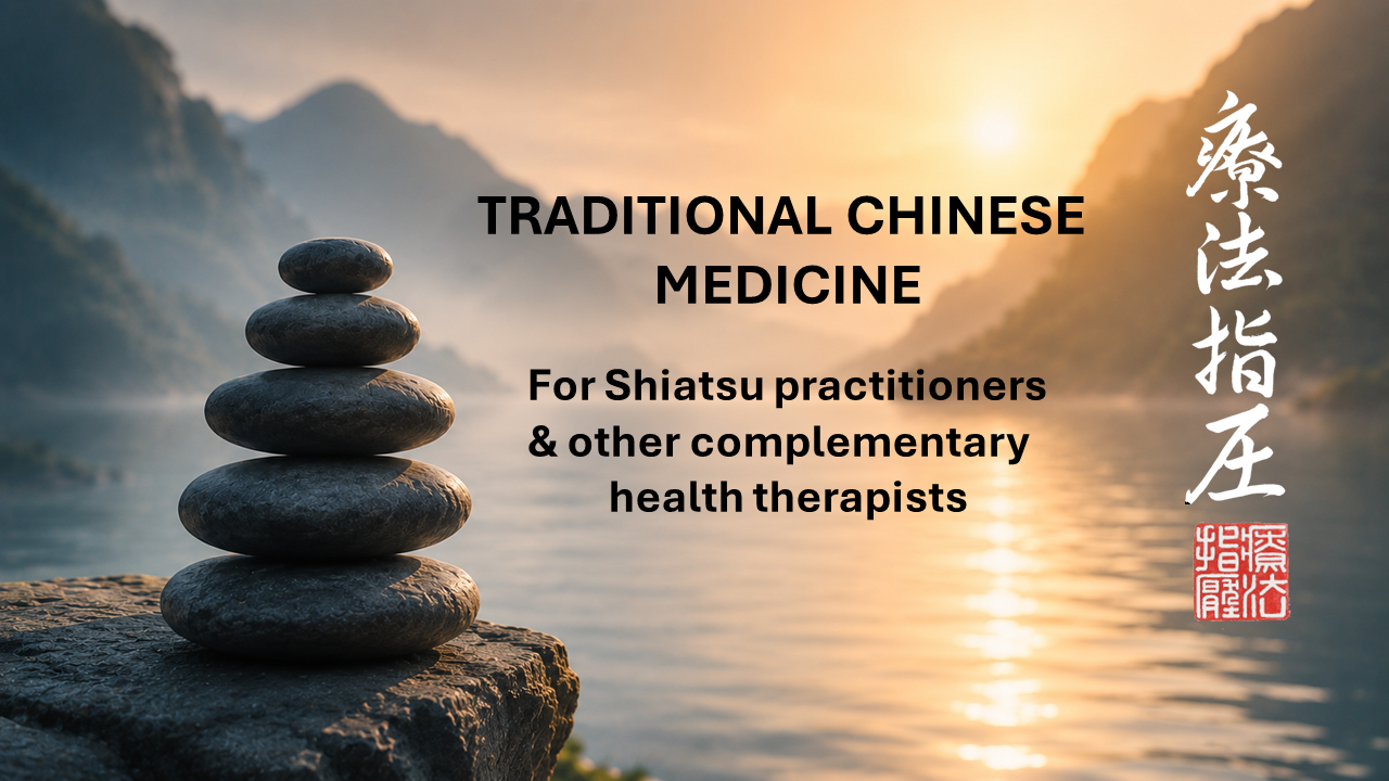 TCM online course for Shiatsu